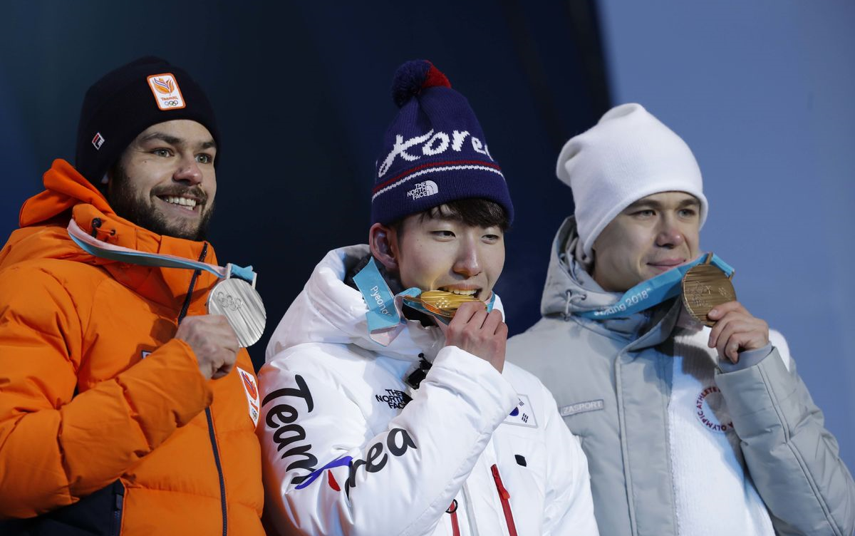 【中字】18平昌冬奥会 | 俄罗斯解说男子1500米决赛 | 林孝埈