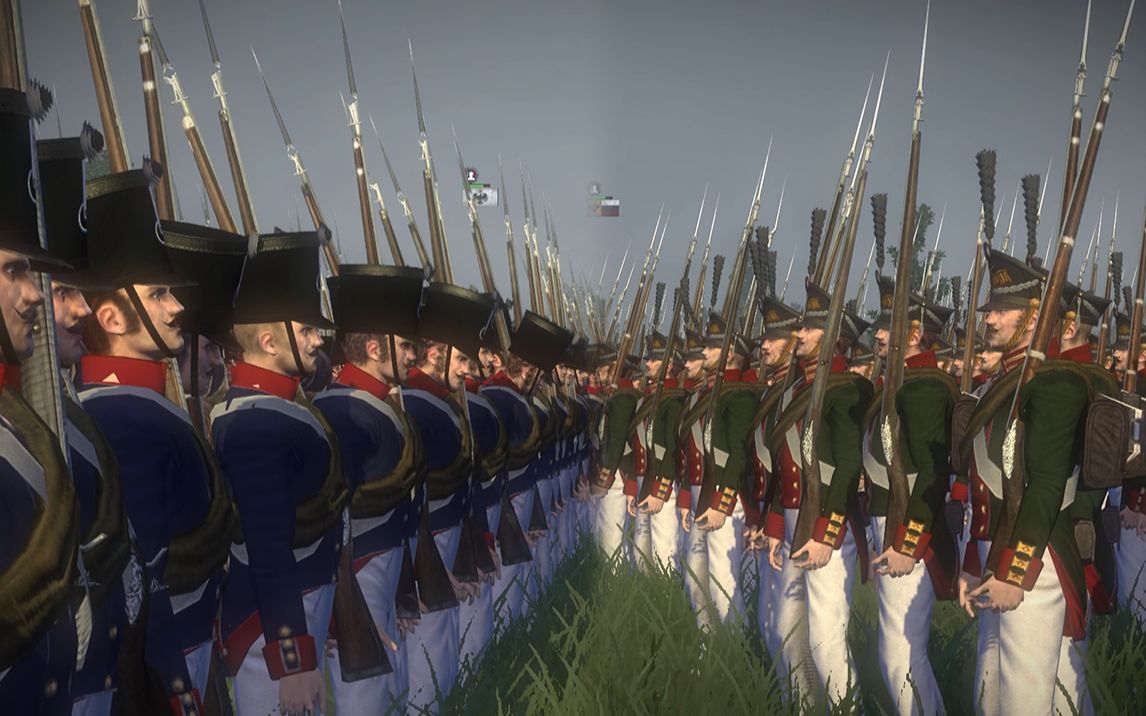 5000沙皇近卫步兵 vs 5000普鲁士勇士团