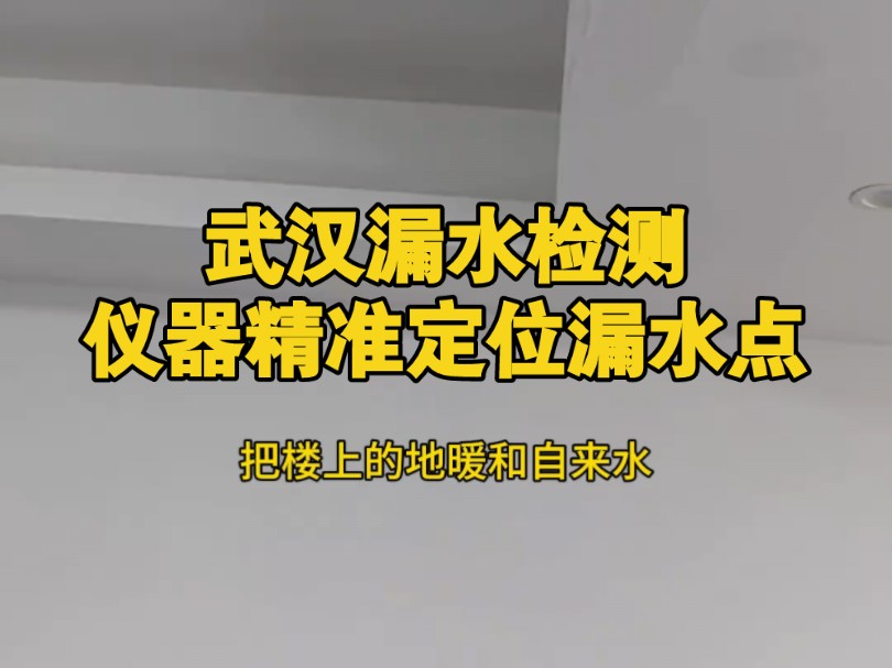 武汉房屋漏水检测维修,武汉厨房漏水检测维修,武汉暗管漏水检测维修,武汉卫生间防水补漏哔哩哔哩bilibili