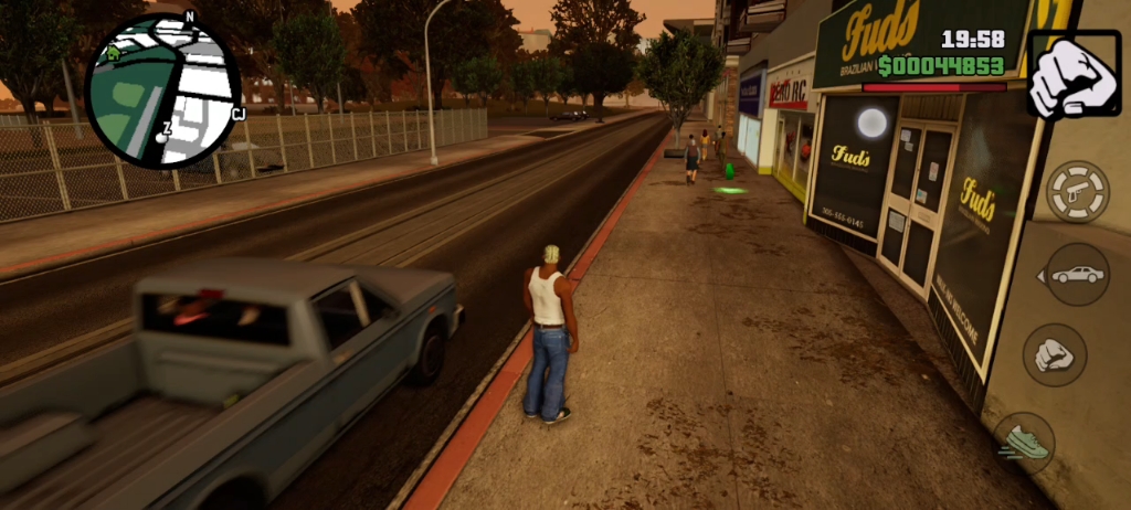 gta圣安地列斯手游重制版 帮助小泽打败竞争对手