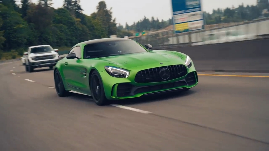 奔驰amggtr绿魔,是你的dream car吗