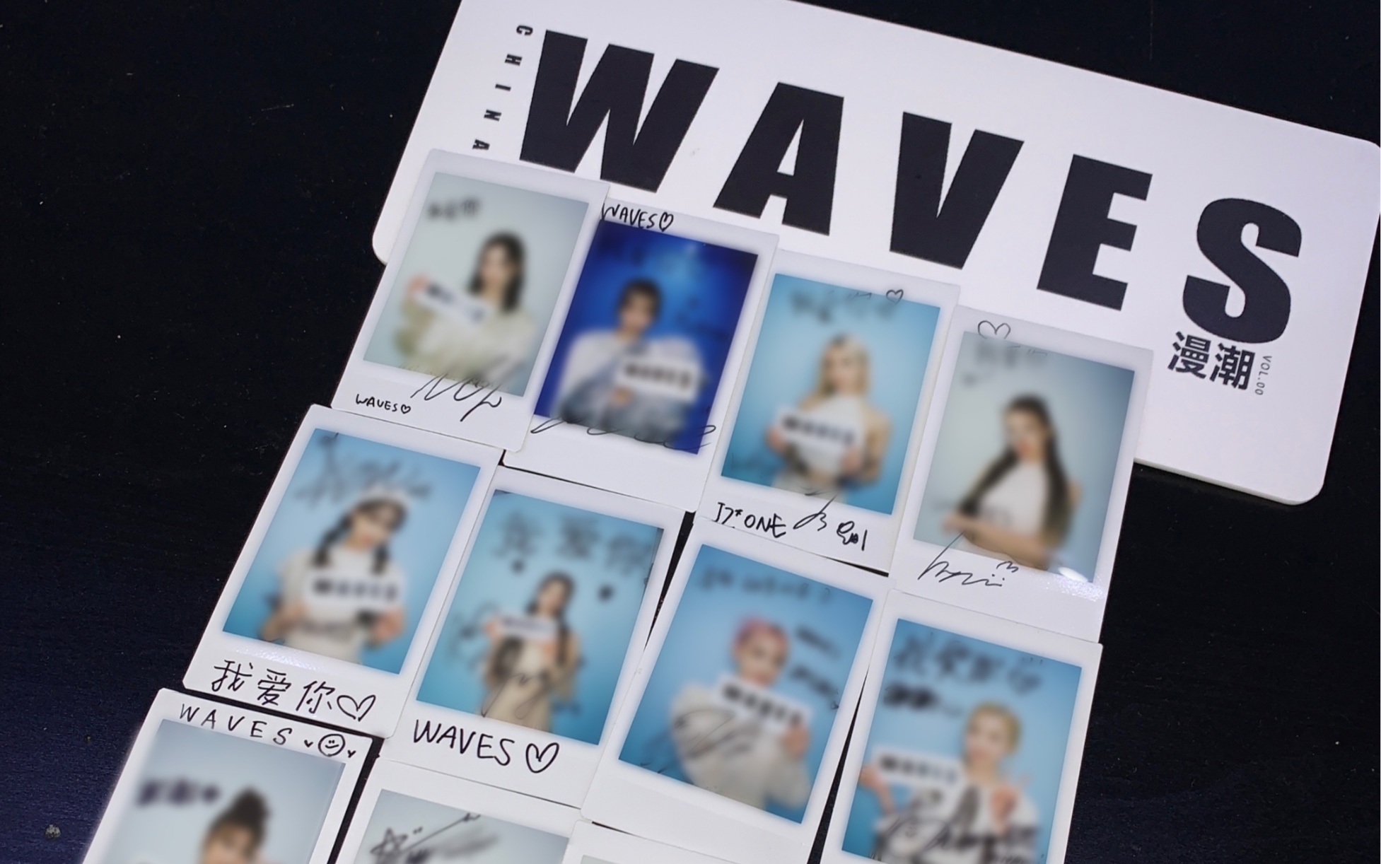 IZONE 漫潮杂志WAVES IZ*ONE跟中国粉丝打招呼哔哩哔哩bilibili