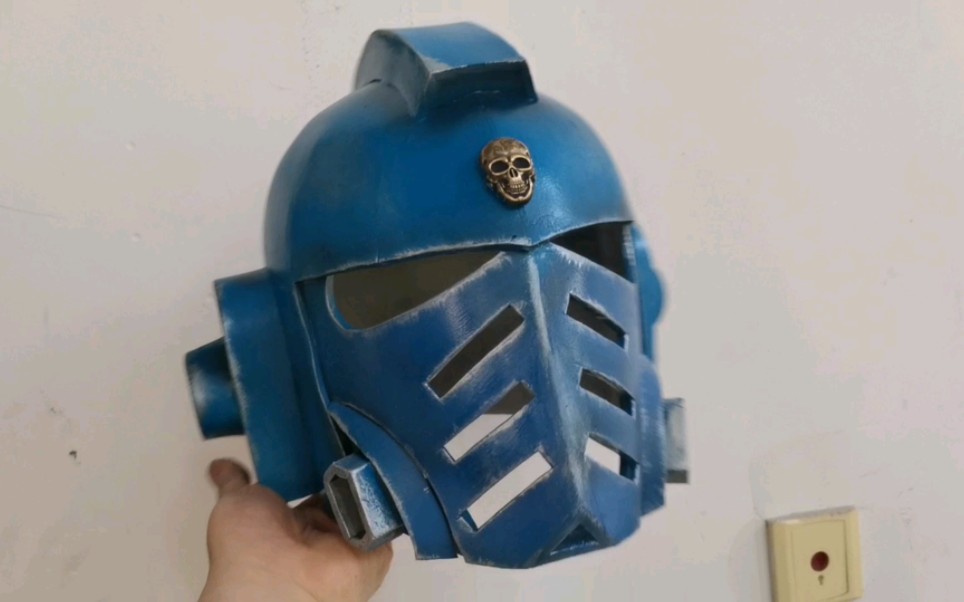 【ds同学做道具】《战锤40k》星际战士原铸头盔