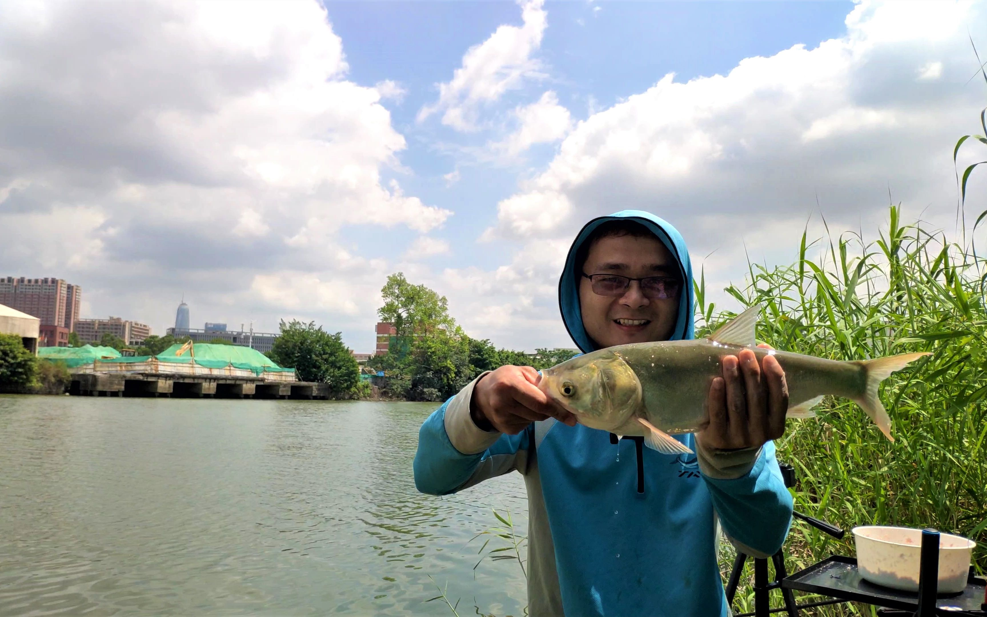 一套能浮钓鲢鳙的滑漂线组,简单好用