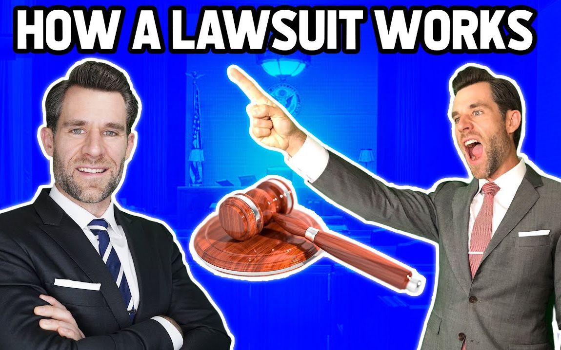 [图]【LegalEagle】在美国诉讼是如何进行的 | Law 101_ How a Lawsuit Works