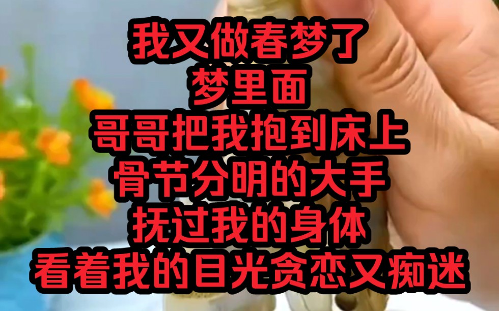 我又做春梦了.梦里面,哥哥把我抱到床上,骨节分明的大手抚过我的身体,看着我的目光贪恋又痴迷……铭:《夜里迷情》哔哩哔哩bilibili