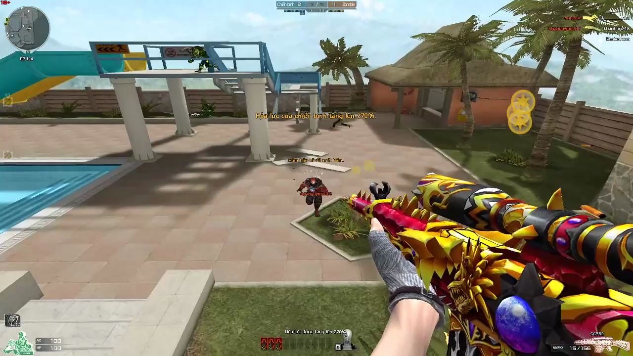 cf越南服:全网最帅的sg552,声音有点像狙击枪