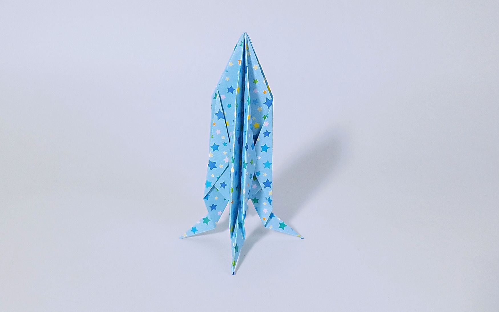 教你折纸导弹,简单形象