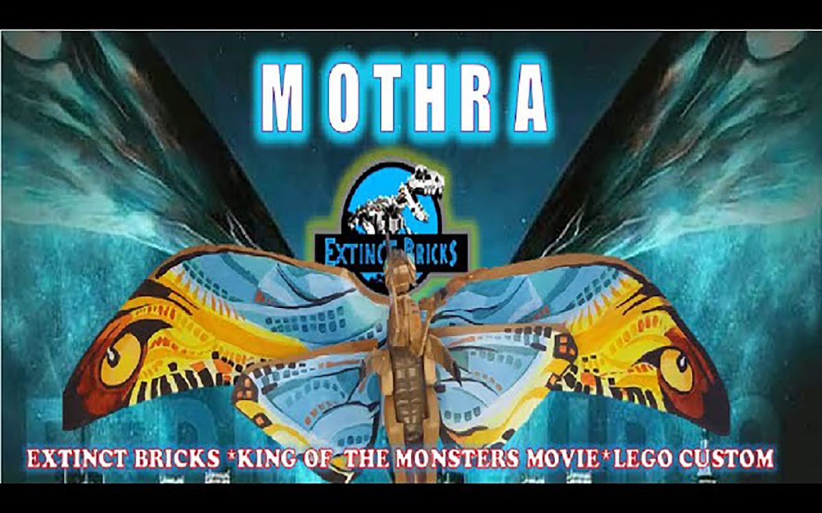 乐高 魔斯拉 模型制作