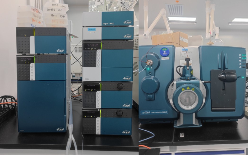 absciex 4500液相色谱质谱联用仪 操作演示&analyst工作站数据处理