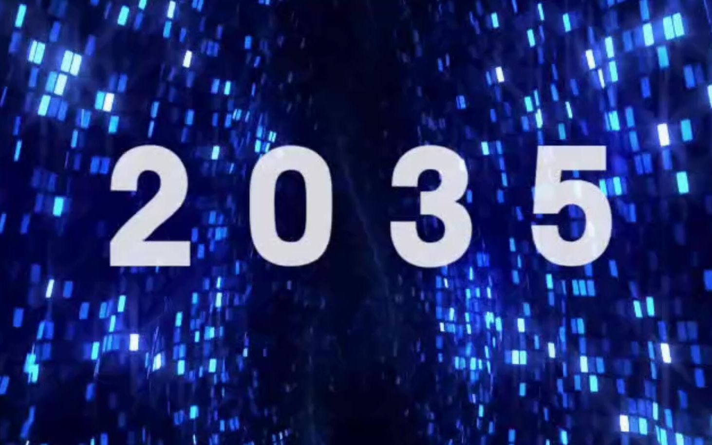 我和2035有个约 舞台表演背景led动态视频素材 科技未来_哔哩哔哩