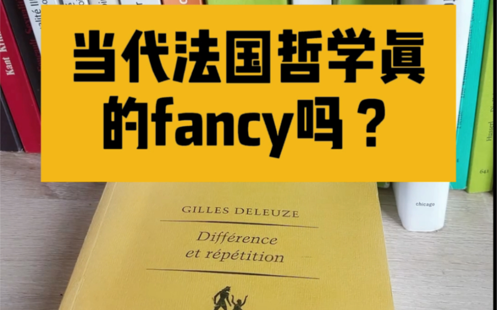 当代法国哲学真的很fancy吗?德勒兹真的是结构主义和后结构主义吗?不一定.哔哩哔哩bilibili