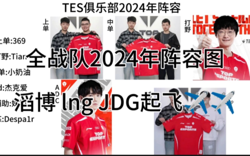 LPL2024年战队阵容图哔哩哔哩bilibili英雄联盟