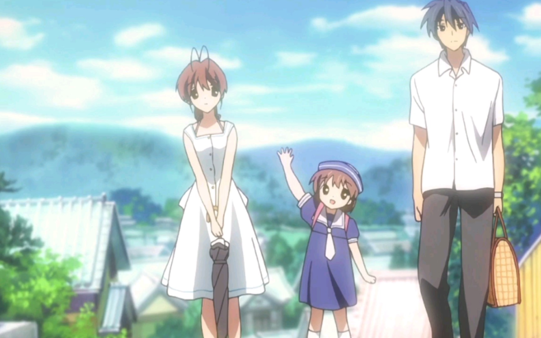 『Clannad』渚的一生,从童年到学生时代到成为冈崎渚.哔哩哔哩bilibili