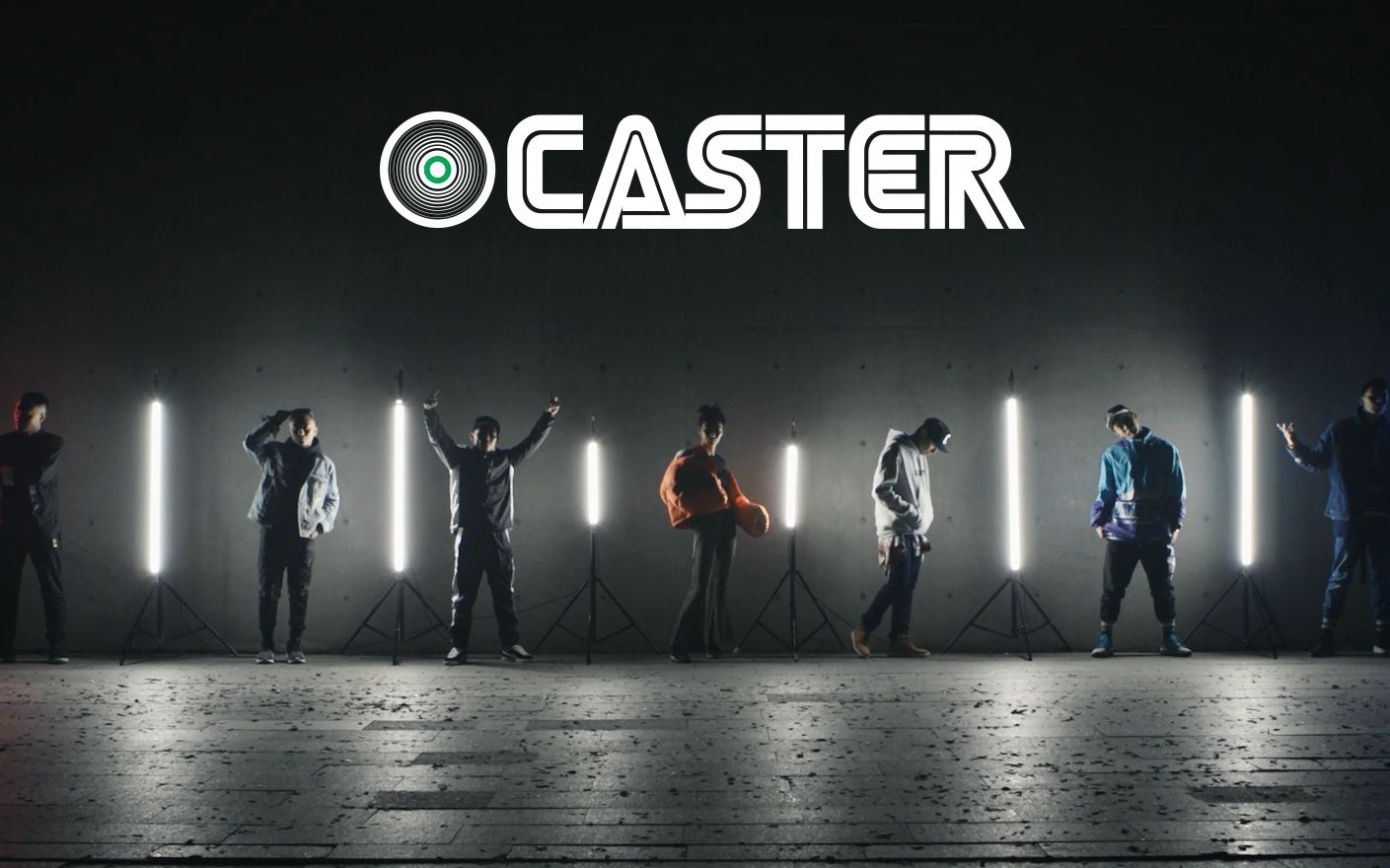 caster《热血街舞团》热血七舞士-集体亮相!