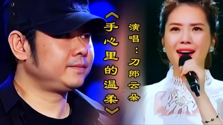 刀郎云朵演唱《手心里的温柔》嘹亮深情醉人的歌声感动现场观众哔哩哔哩bilibili