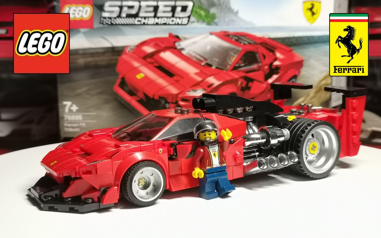 活动作品挑战全网最暴力的乐高法拉利f8暴力改装