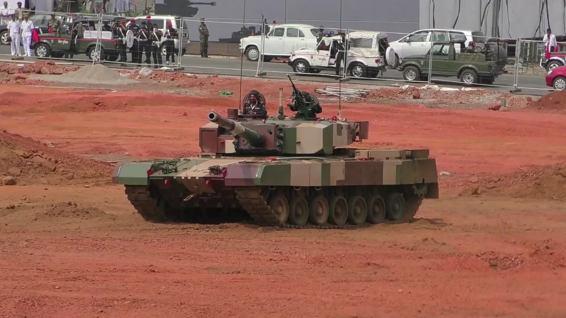 defexpo 2016 印度装甲车辆 阿琼mk2