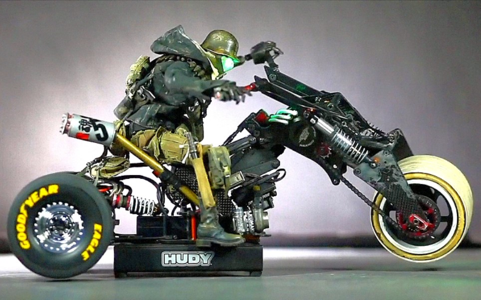 爆改漂移三轮摩托车 遥控车_哔哩哔哩_bilibili