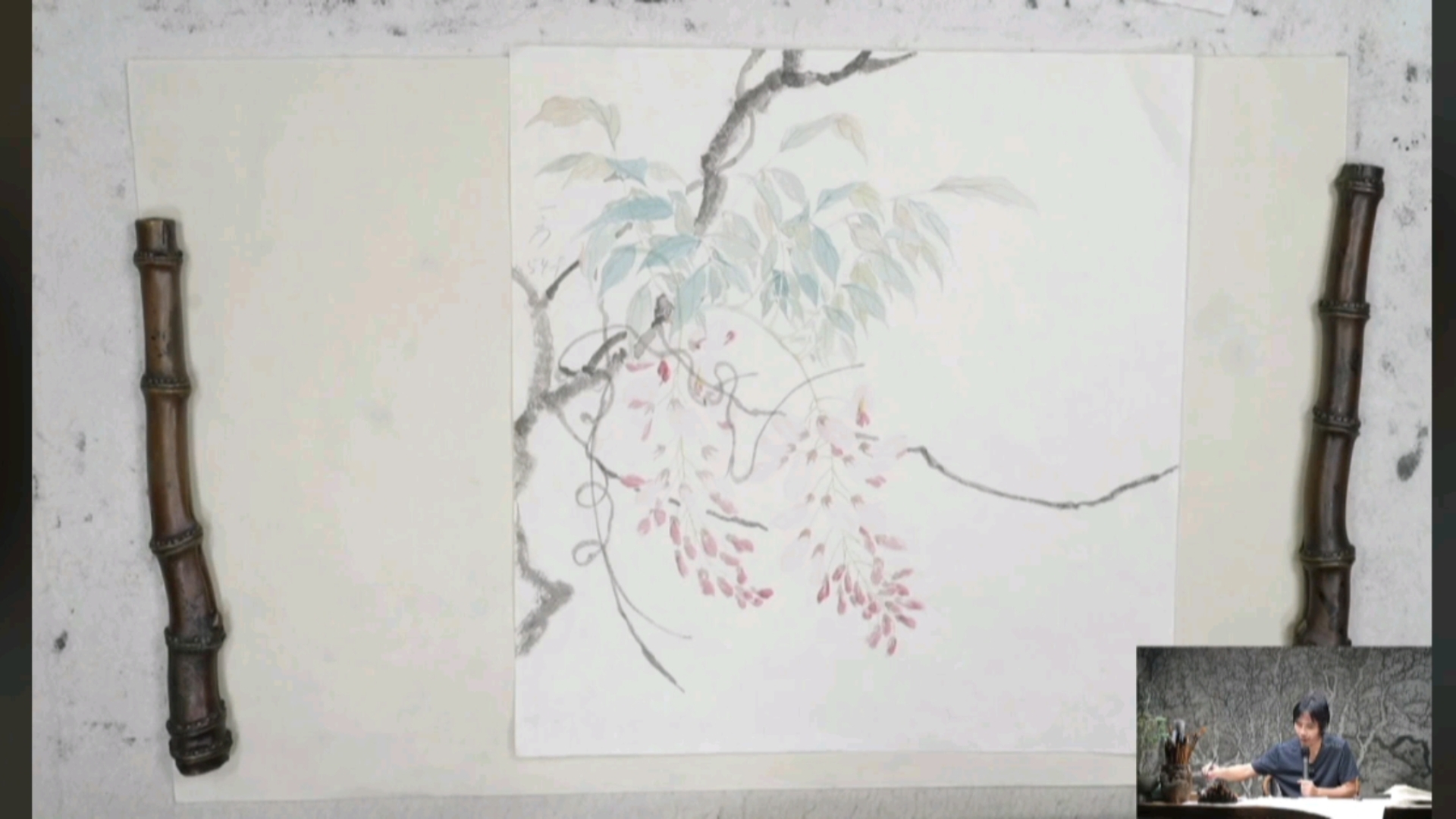 紫藤画法 改画(二)