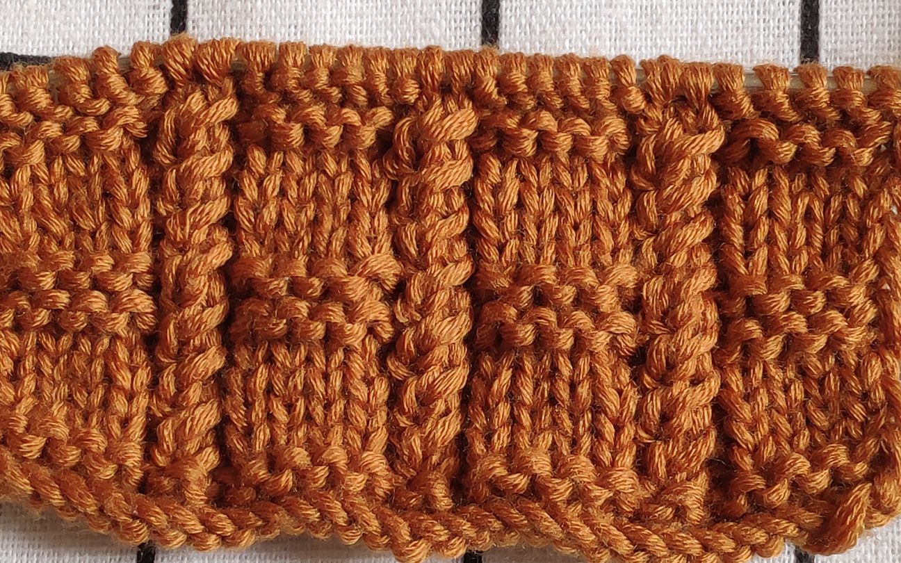 毛衣简单花型编织图片