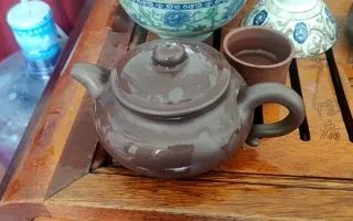 稀有泥料黑星砂纯手制紫砂壶