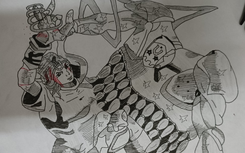 第一次画乔尼牙4