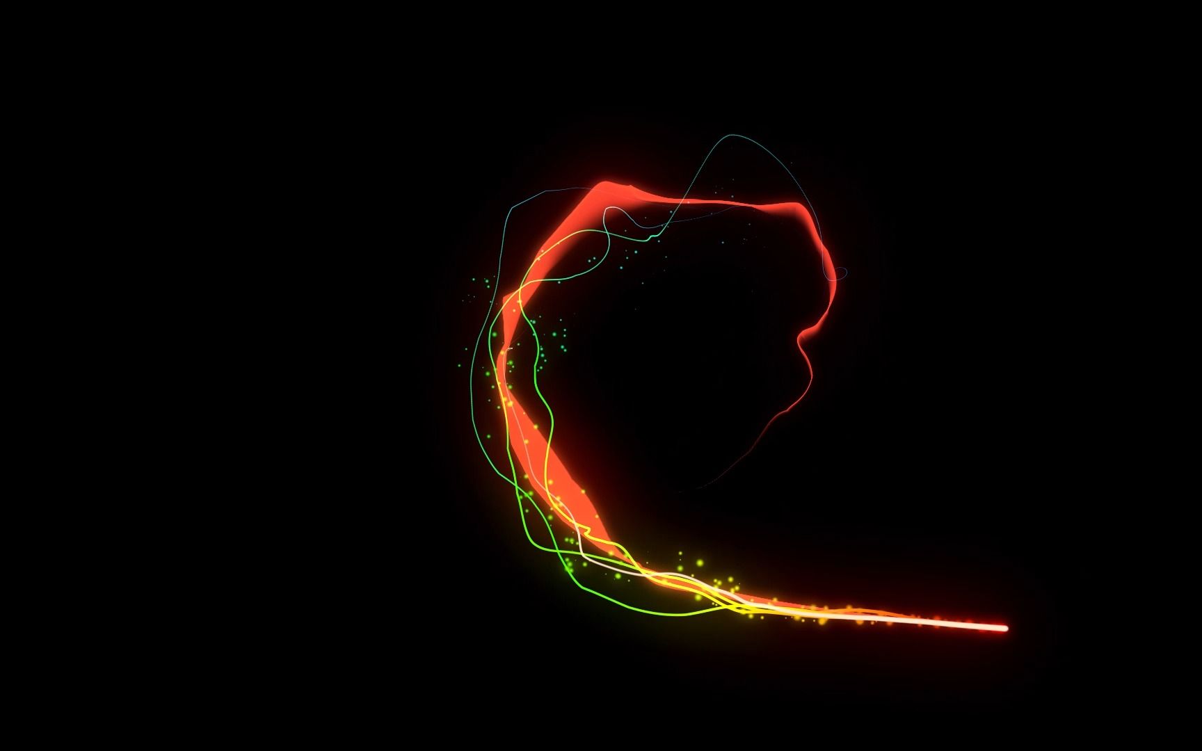 【素材分享】粒子拖尾