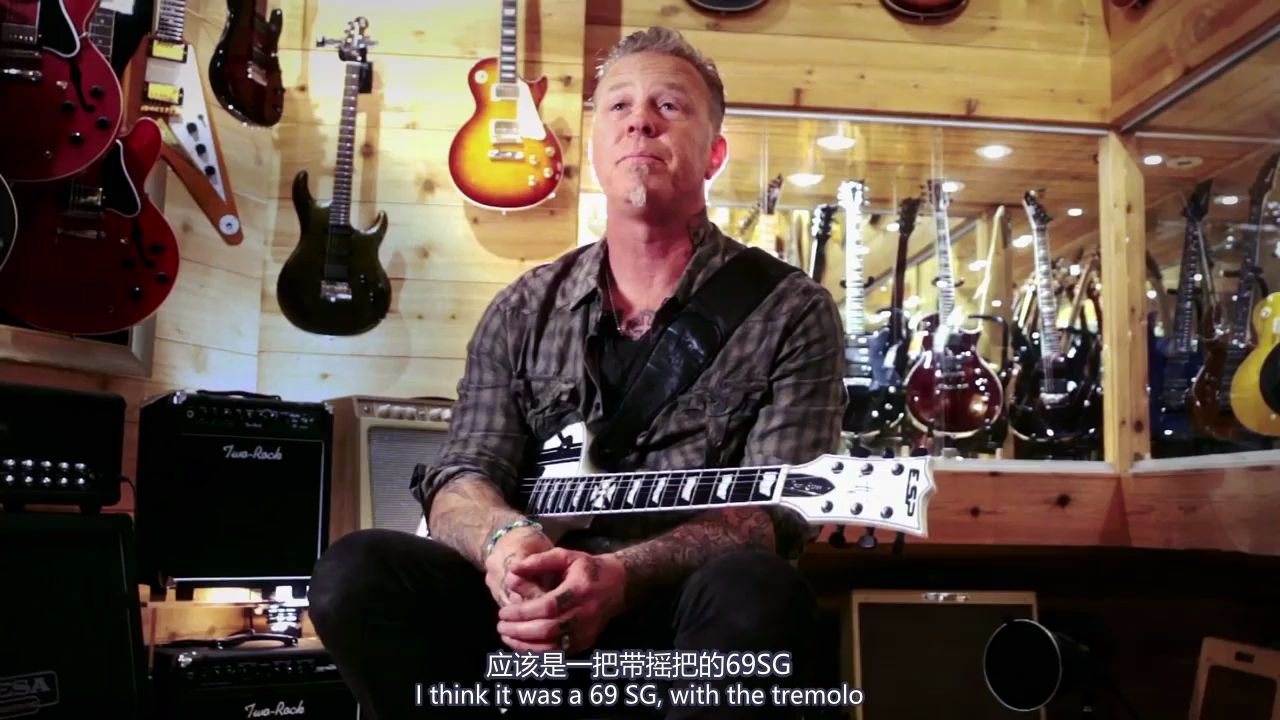 Metallica's James Hetfield At Guitar Center(自制翻译)哔哩哔哩bilibili