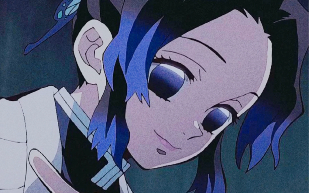 披下头发的蝴蝶忍我爱了.