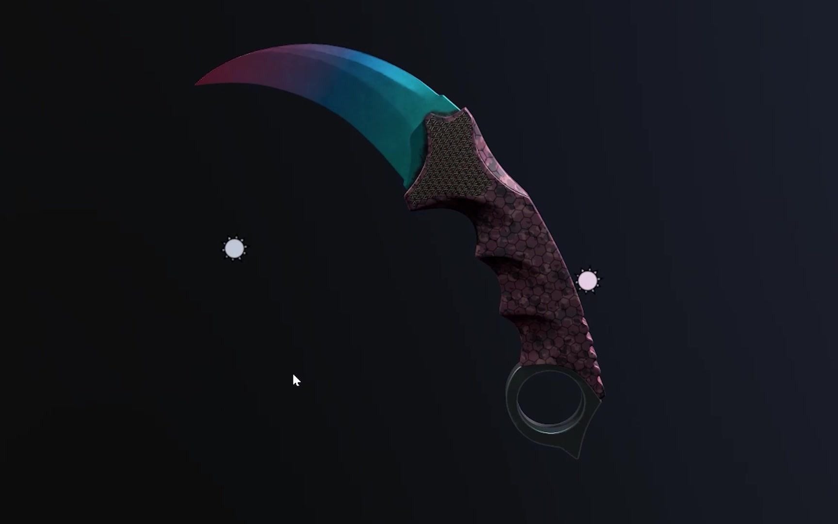 【csgo爪刀】用max制作了一把爪刀,漂不漂亮,看封面就知道了多漂亮!