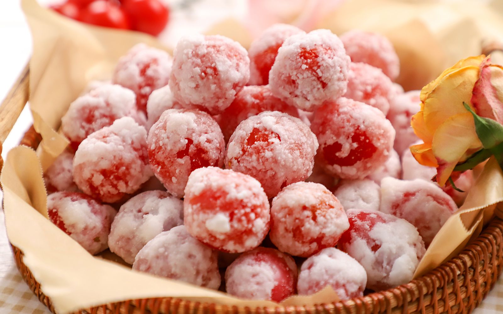 雪球小番茄一口爆汁冬日最爱小零嘴酸酸甜甜馋哭啦