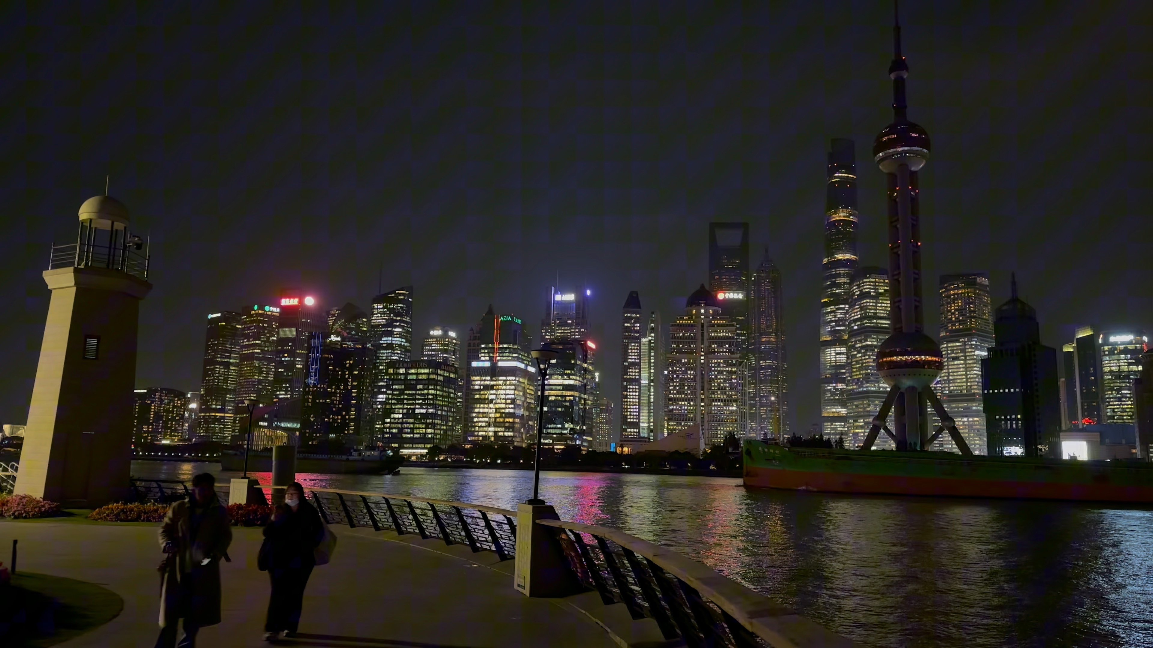 上海夜景真实图片