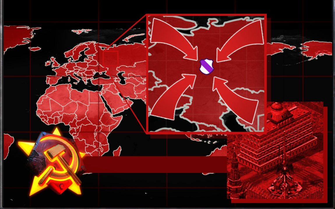 红警2心灵终结3.3.5苏联自制任务11-红色革命(魔改版)_攻略