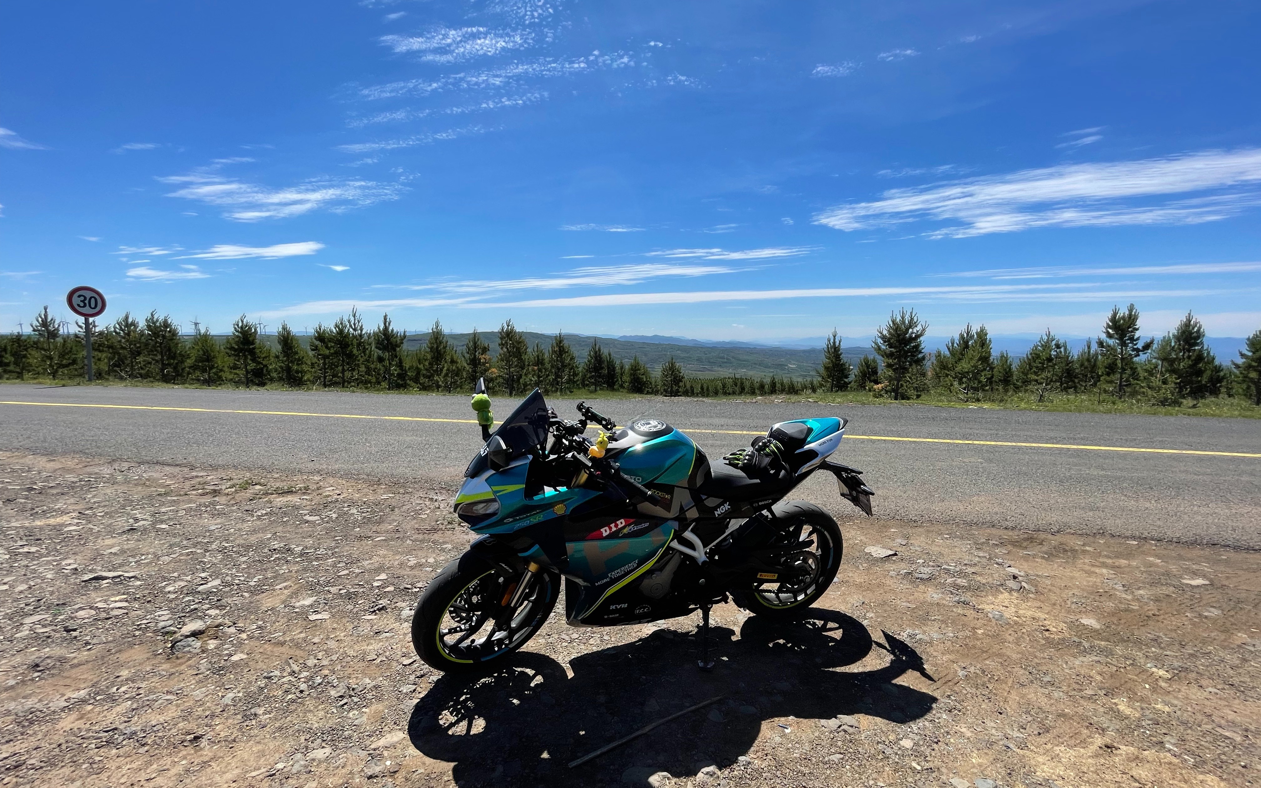 春风250sr草原天路原声超长溜车