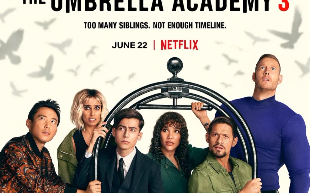 【伞学院】网飞剧集伞学院第三季强势回归