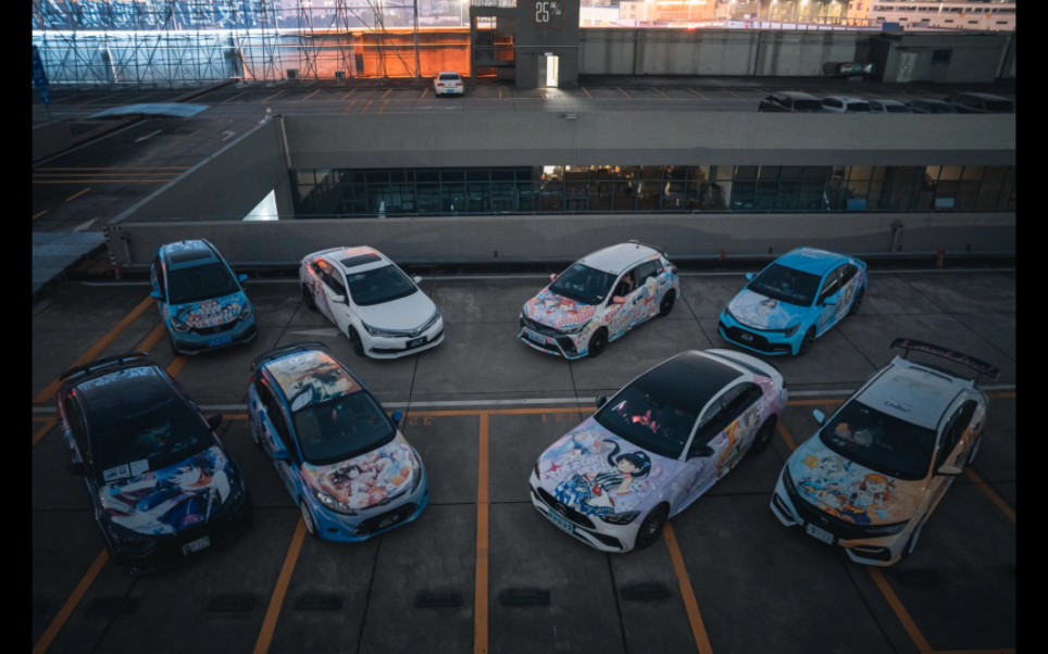 广东痛车展上的lovelive痛车合集( 黑 恶 势 力 )