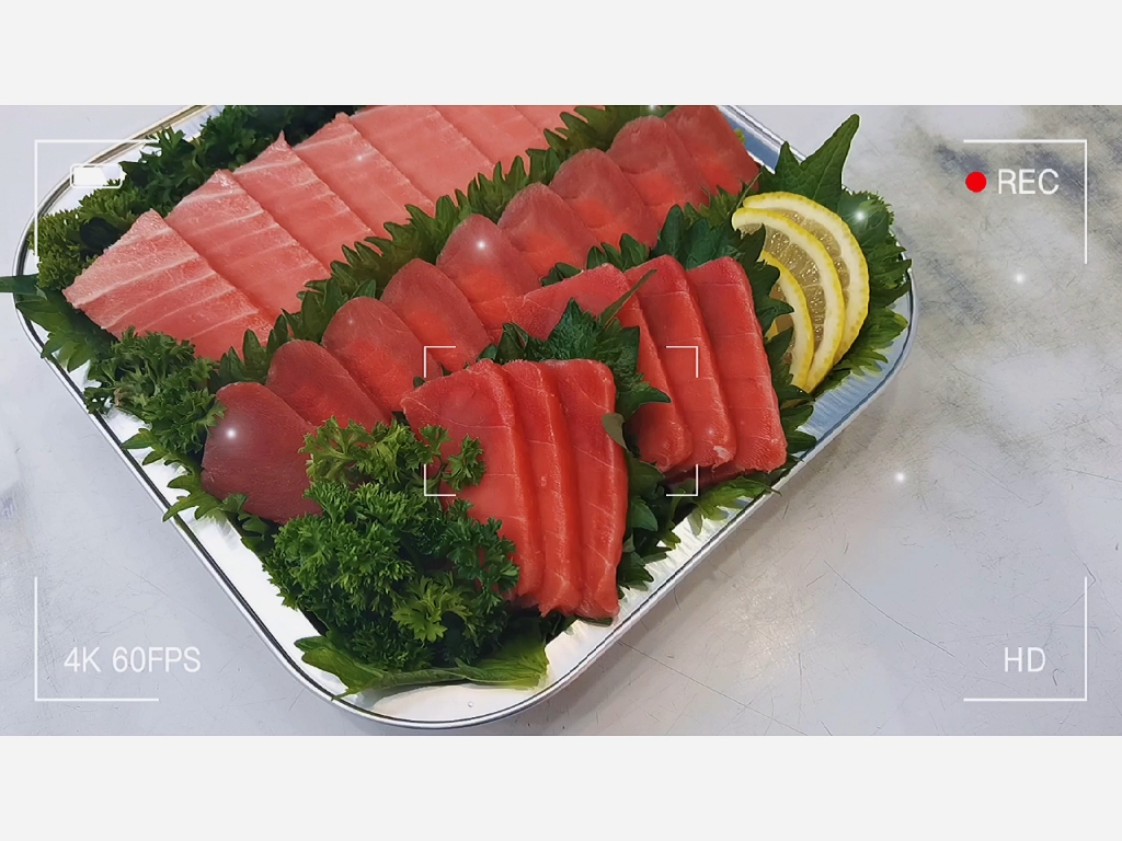 刺身贵族,刺身天花板蓝鳍金枪鱼,中腹,大腹,赤身