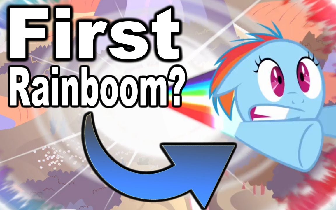 [图]【解密MLP中字】云宝的音爆是史上第一次音爆吗？【The Brony Notion】