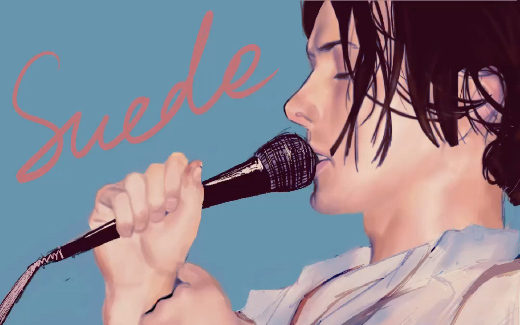 【procreate】suede主唱brett anderson绘画过程