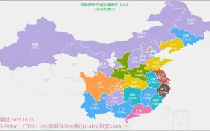 Download Video: 各省地铁/轨道交通里程（km）