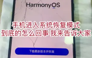 Télécharger la video: 手机进入了系统恢复模式 大家千万不要选择恢复 要不然资料就没有了你交给我我来解决