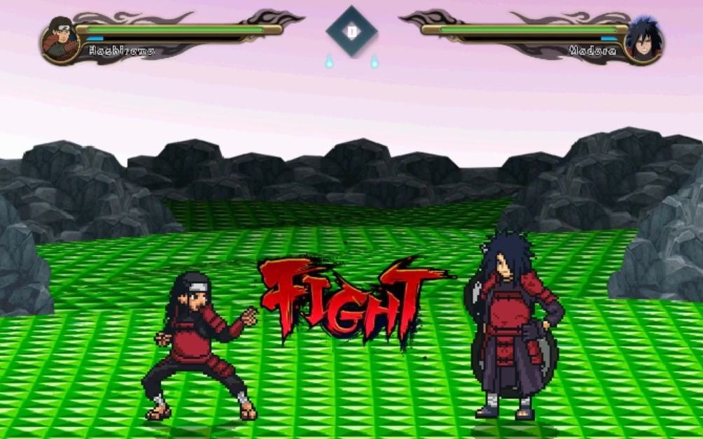 火影大乱斗千手柱间vs宇智波斑