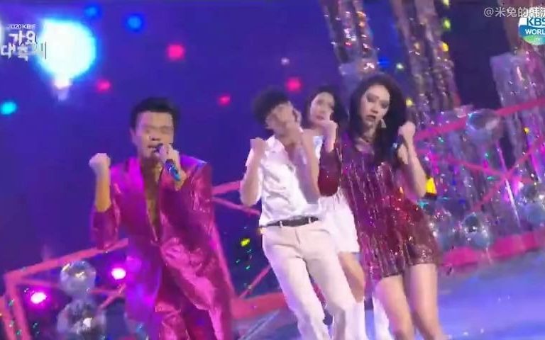 [图]【KBS歌谣大祝祭】朴振英&宣美 - Wonder Girls - Nobody+紫光夜+她很漂亮+Honey+When We Disco合作舞台2020KBS