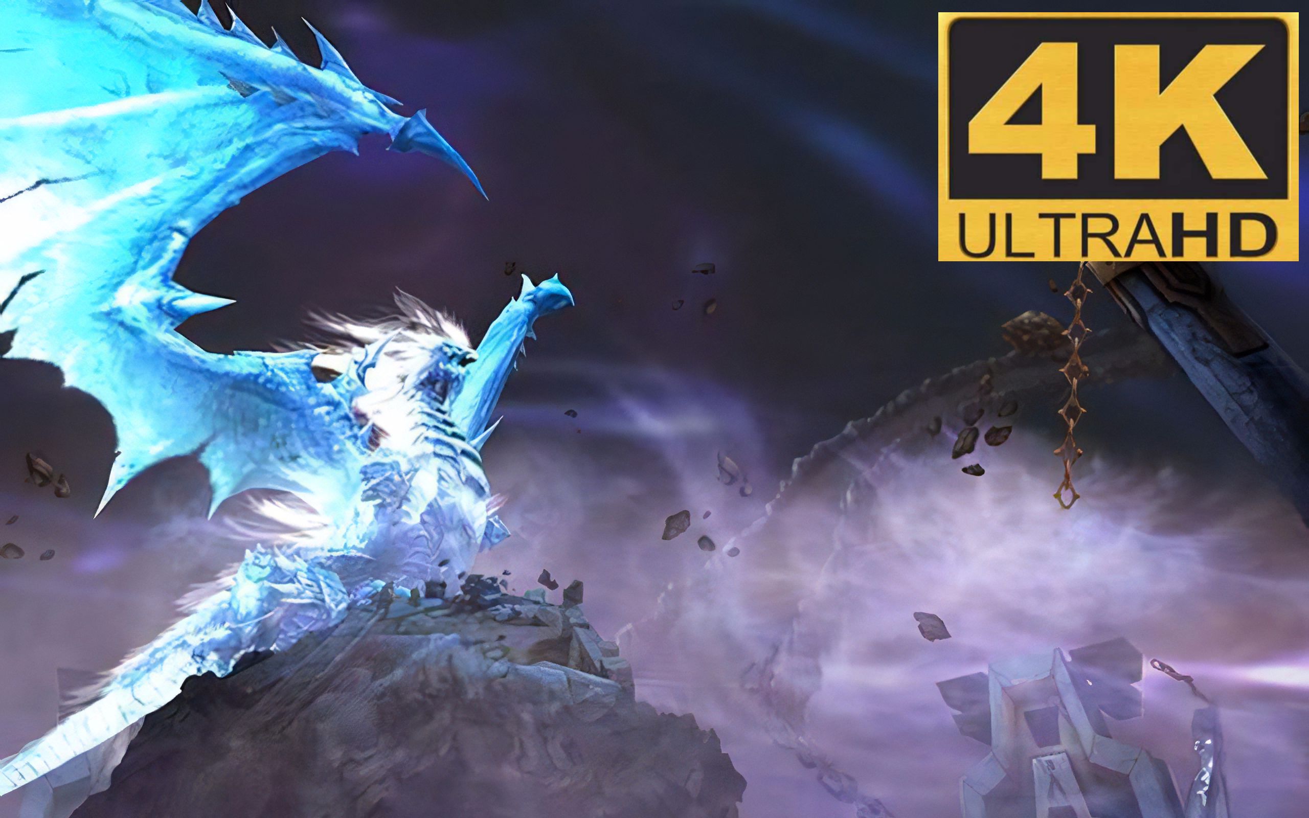 【4k60fps】永恒之塔 aion 韩服怀旧版首推《解放的鲁德拉》_网络游戏