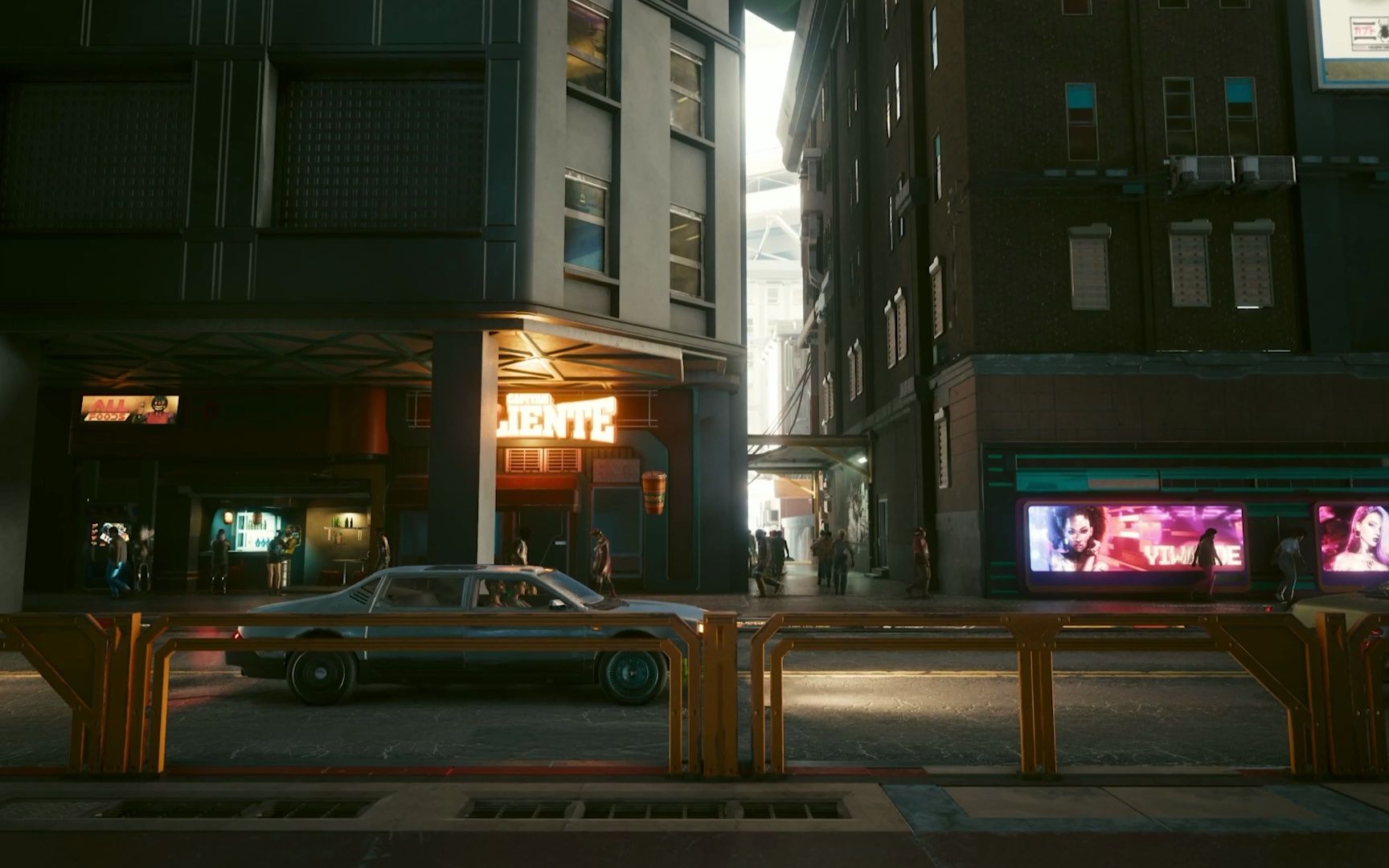 【赛博朋克2077】街景 延时摄影 ps5录制