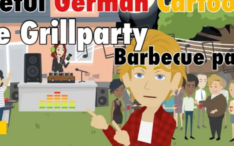 一起学德语: 实用德语a1:第109课-烧烤聚会