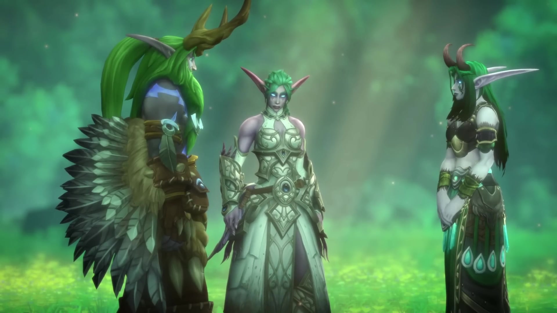 魔兽10.0新动画:伊瑟拉复活 玛法里奥牺牲