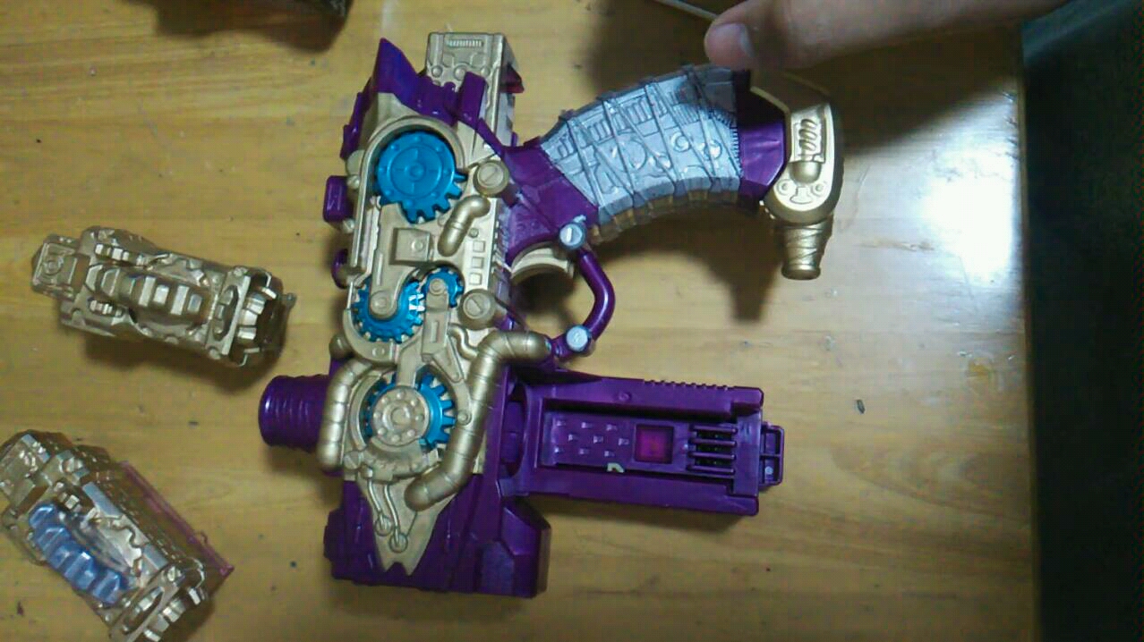 一个月前买星云烟雾枪玩一玩