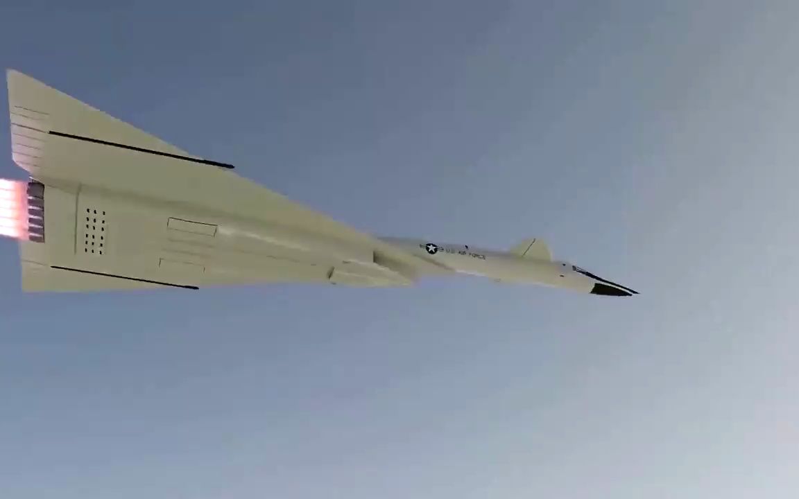 携带核武器平流层飞行,超音速洲际轰炸机